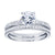 BRILLIANT CUT SOLITAIRE RING WITH MATCHING BRILLIANT CUT FULL ETERNITY RING