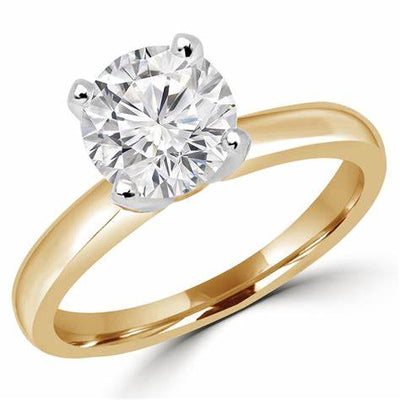 SOLITAIRE ROUND  ENGAGEMENT RING