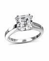 ASSCHER CUT SOLITAIRE RING