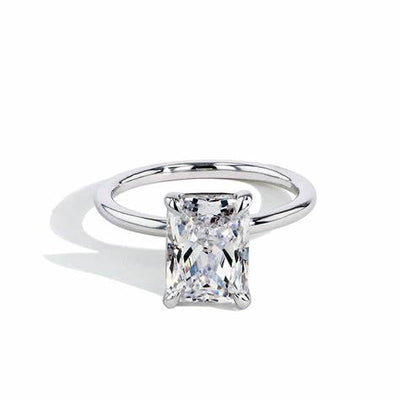 RADIANT CUT SOLITAIRE DRESS RING