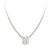 3.5CT ROUND SOLITAIRE NECKLACE