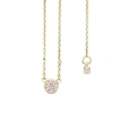 DIAMONDS BY THE YARD - SOLITAIRE NECKLACE