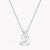 2CT PEARDROP SOLITAIRE NECKLACE