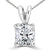 11.5CT RADIANT CUT SOLITAIRE PENDANT