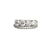 4-STONE ROUND CUT AND ETERNITY RING SET