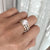 SOLITAIRE JAZZ ENGAGEMENT RING & TWO  SWING JAZZ ETERNITY BANDS