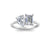 4.19CT & 1.80CT TOI ET MOI EMERALD, PEAR & EMERALD CUT RING