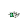 TOI ET MOI EMERALD, PEAR & EMERALD CUT RING