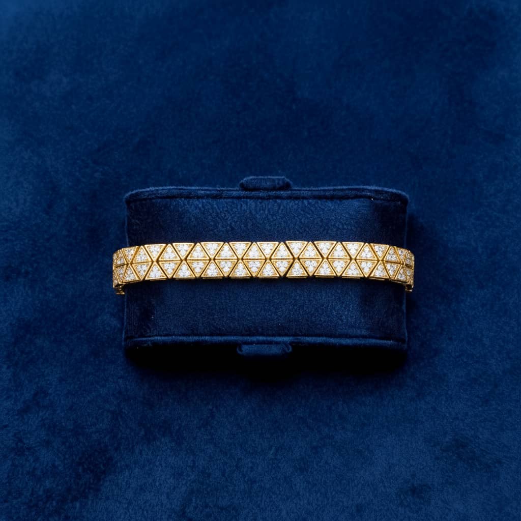 سوار تنس مويسانيتي 3 مم - لون D - VVS1