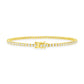 PETITE 2MM TENNIS BRACELET - GOLD