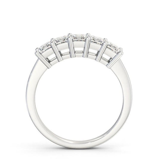 5 STONE PRINCESS TENSION SET RING