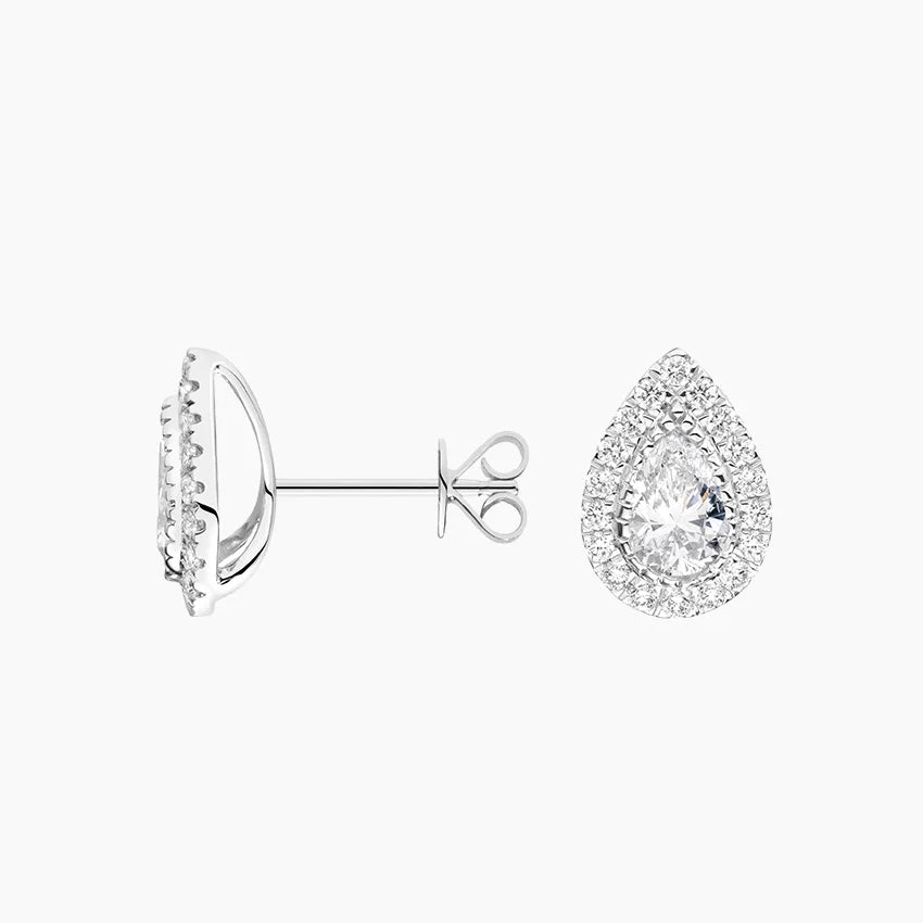 Layla Moissanite Earrings｜1ct