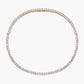 4MM TENNIS NECKLACE - GOLD