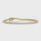 PETITE 2MM TENNIS BRACELET - GOLD