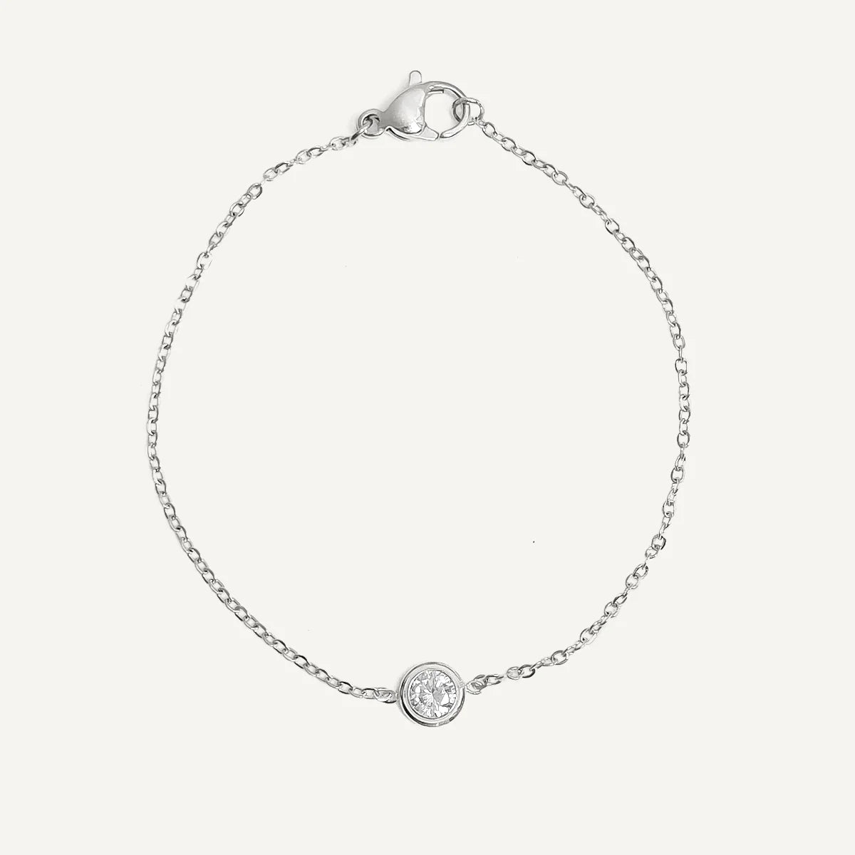 DIAMONDS BY THE YARD- 5MM SINGLE STONE BRACELET